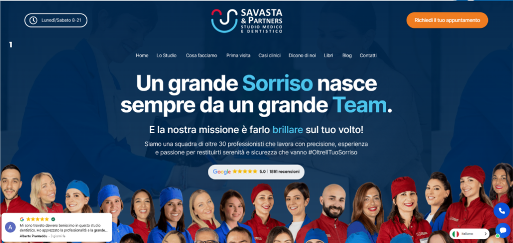 sito web dentisti